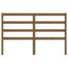 vidaXL Hoofdbord 156x4x100 cm massief grenenhout honingbruin