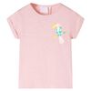 vidaXL Kindershirt 116 lichtroze