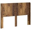 vidaXL Hoofdbord Oud hout Bewerkt hout