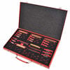 vidaXL Gloeibougie draad reparatie set M8 M9 M10 M12 63-delig