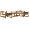 vidaXL Buiten bankenset 6 pcs Naturel Massief Acaciahout