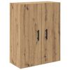 vidaXL Hoge kast met lade 2 pcs Artisan Eiken 69,5 x 34 x 180 cm