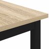 vidaXL Salontafel Sonoma 40 x 40 x 36 cm Bewerkt hout
