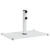 vidaXL Parasolvoet voor stokken van &Oslash;32/38/48 mm 15 kg rechthoekig