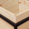 vidaXL Plantenbak 80x40x50 cm massief grenenhout