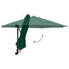 vidaXL Tuinparasol Groen 248 x 248 x 148 cm Polyester en staal
