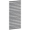 vidaXL Afdekprofiel voor tuinafboording 20 st 100 x 5 x 5 cm Staal