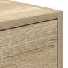 vidaXL TV-kast met lade Sonoma eiken 100 x 31 x 25,5 cm Bewerkt hout