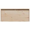 vidaXL Wandkast 80x30x35 cm massief grenenhout