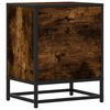 vidaXL Nachtkastjes 2 st 40x31x50 cm bewerkt hout gerookt eikenkleurig
