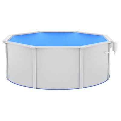 vidaXL Zwembad met veiligheidsladder 360x120 cm