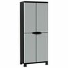 vidaXL Opbergkast 68x39x171,5 cm rattan ontwerp