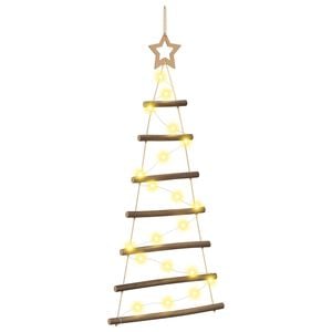 vidaXL Hangende Kerstboom 90 cm 30 LED's Warmwit