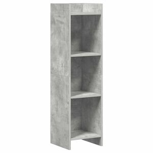 vidaXL Boekenkast Concerte Grijs 30 x 30 x 111 cm Bewerkt hout