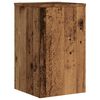 vidaXL Plantenstandaards 2 st 30x30x50 cm bewerkt hout oud houtkleurig