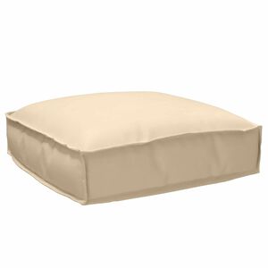vidaXL Kussen Oxford Stof Beige 50 x 50 x 12 cm