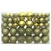 vidaXL Kerstballen 100 st 3/4/6 cm lichtgroen