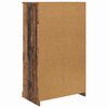 vidaXL Hoge kast met lade 3 pcs Oud Hout Bewerkt hout