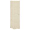 vidaXL Opbergkast hout-look 40x43x164 cm kunststof angorawit