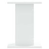 vidaXL Speakerstandaards 2 st 30x30x40 cm bewerkt hout wit