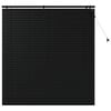 vidaXL Jaloezie Zwart 160 x 160 cm 35 mm Massief Paulowniahout