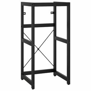 vidaXL Wastafelframe 40x38x83 cm ijzer zwart