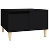 vidaXL Salontafel 55x55x36,5 cm bewerkt hout zwart