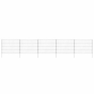 vidaXL Schuttingset 115x79 cm groen