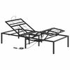 vidaXL Elektrisch Verstelbaar Bedframe Zwart 200 x 90 x 33,5 cm Staal