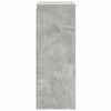 vidaXL Hangkast met opslag Beton Grijs 30 x 29,5 x 80 cm Bewerkt hout