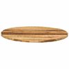 vidaXL Tafelblad rond Ø 70x2,5 cm massief ruw mangohout