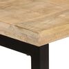 vidaXL Eettafel 110x50x76 cm massief mangohout