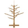 vidaXL Houten kerstboom met standaard Bruin 75 cm Massief grenenhout