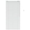 vidaXL Jaloezie Wit 80 x 160 cm 35 mm Massief Paulowniahout