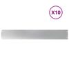 vidaXL Gazonranden 10 st 15x103 cm gegalvaniseerd staal