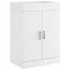 vidaXL Badkamer Onder Wasbak Kast Wit 78,5 x 37,5 x 81 cm Bewerkt hout