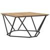 vidaXL Salontafel Artisan Eiken 80 x 80 x 45 cm