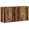vidaXL Dressoir 2 pcs Oudhout 79 x 38 x 80 cm Bewerkt hout