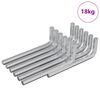 vidaXL Zeskantsleutel 1800 pcs Zilver 32 x 86 mm Staal