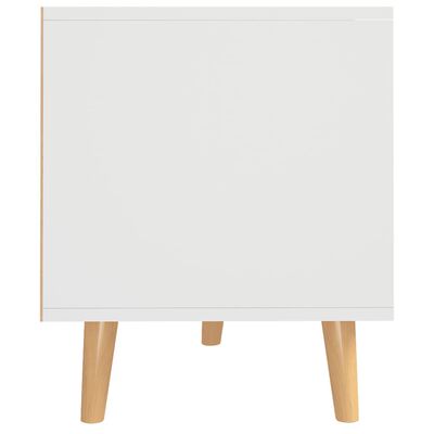 vidaXL Tv-meubel 90x40x48,5 cm bewerkt hout wit