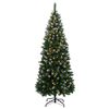 vidaXL Kunstkerstboom met 300 LED's 210 cm