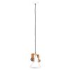 vidaXL Hanglamp industrieel rond 25 W E27 19 cm wit