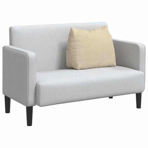 vidaXL Rugkussen Cr&egrave;me 60 x 20 x 50 cm Stof