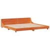 vidaXL Bedframe zonder matras massief grenenhout wasbruin 180x200 cm