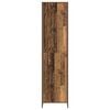 vidaXL Warderobe 2 pcs Oud Hout 50 x 50 x 200 cm Bewerkt hout