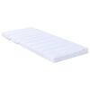 vidaXL Bedframe met matras Bruin 80 x 200 cm Massief grenenhout