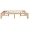 vidaXL Bedframe Bruin 150 x 200 cm Massief grenenhout