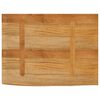 vidaXL Tafelblad met natuurlijke rand 80x60x3,8 cm massief mangohout