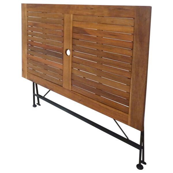 vidaXL Tuintafel inklapbaar 120x70x74 cm massief acaciahout