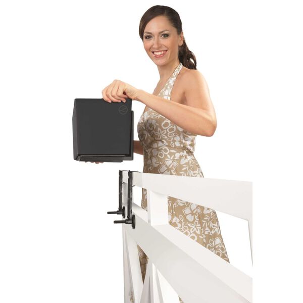 LECHUZA Plantenbak Balconera Color 80 ALL-IN-ONE leigrijs 15683